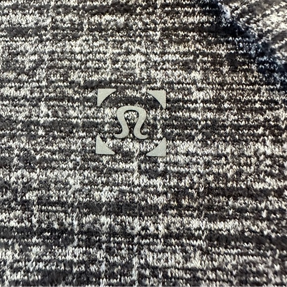 Mens Lululemon Surge Warm 1/2 Zip Size Large Charcoal Heathered Grey - Picture 6 of 11